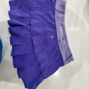 Lululemon purple golf tennis skort 6